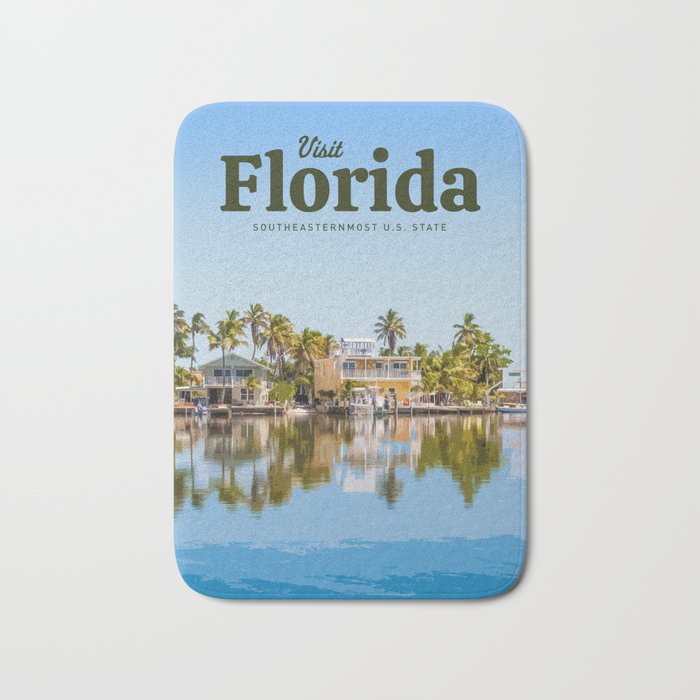 Visit Florida Bath Mat Gallery Image 1