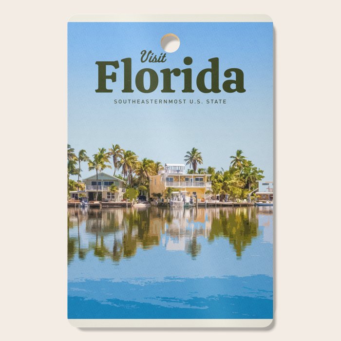 Visit Florida Cutting Board Gallery Image 1