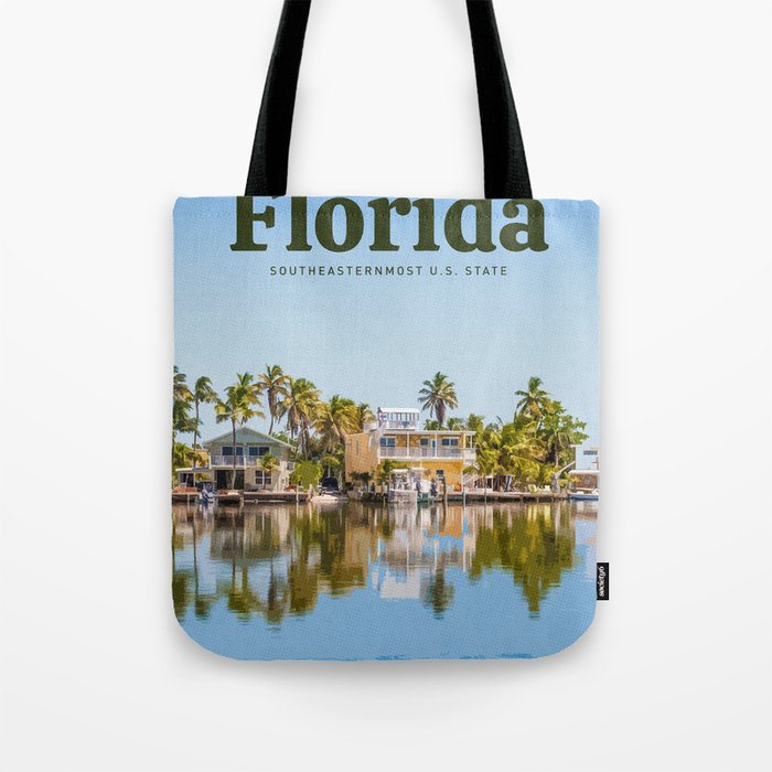 Visit Florida Tote Bag Gallery Image 1