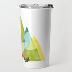 House at the foot of the mountains Travel Mug Gallery Image 2