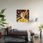 The Overthinker Wood Wall Art Gallery Image 2