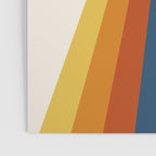 Bright 70's Retro Stripes Reflection Poster Gallery Image 3