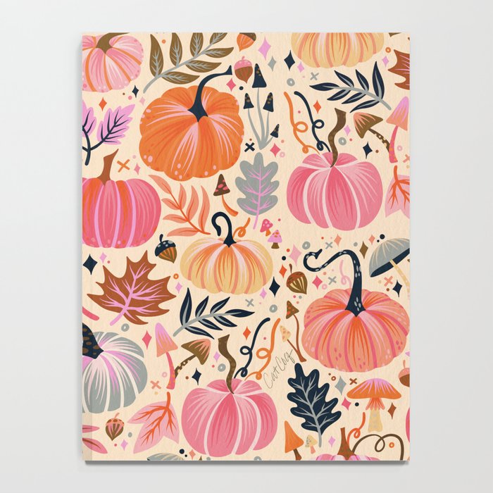 Pumpkin Confetti - Rainbow on Cream Notebook Gallery Image 4