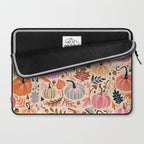 Pumpkin Confetti - Rainbow on Cream Laptop Sleeve Gallery Image 2