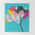 alstroemeria 1 Throw Blanket Gallery Image 2