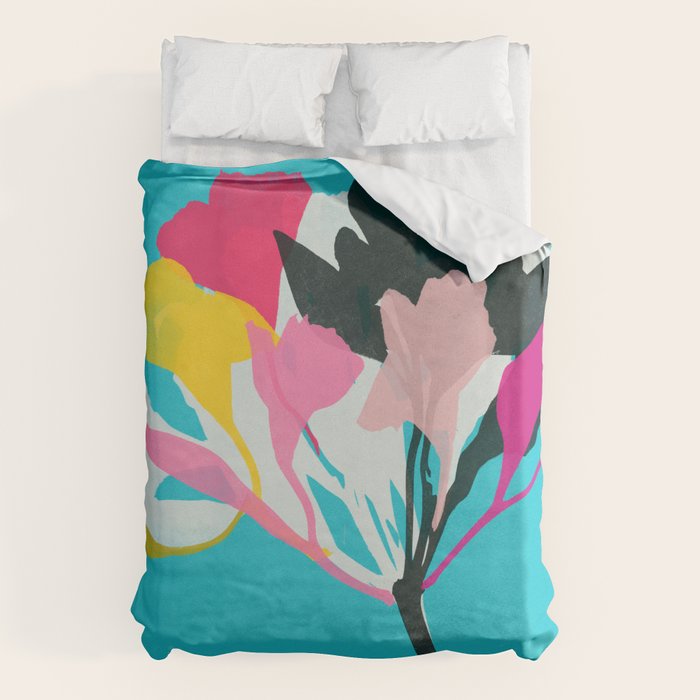 alstroemeria 1 Duvet Cover Gallery Image 1