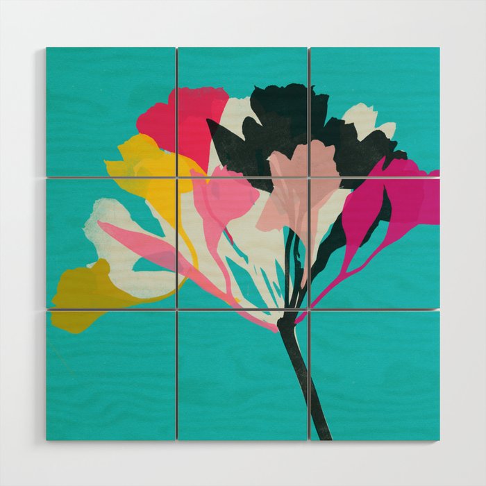 alstroemeria 1 Wood Wall Art Gallery Image 1