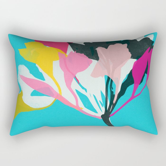 alstroemeria 1 Rectangular Pillow Gallery Image 2