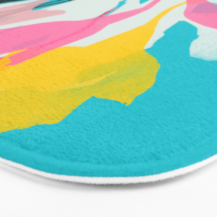 alstroemeria 1 Bath Mat Gallery Image 3