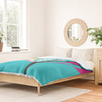 alstroemeria 1 Duvet Cover Gallery Image 2