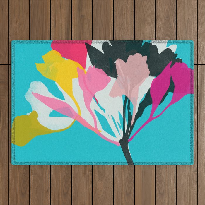 alstroemeria 1 Outdoor Rug Gallery Image 1