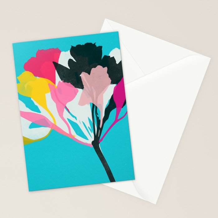 alstroemeria 1 Stationery Card Gallery Image 2