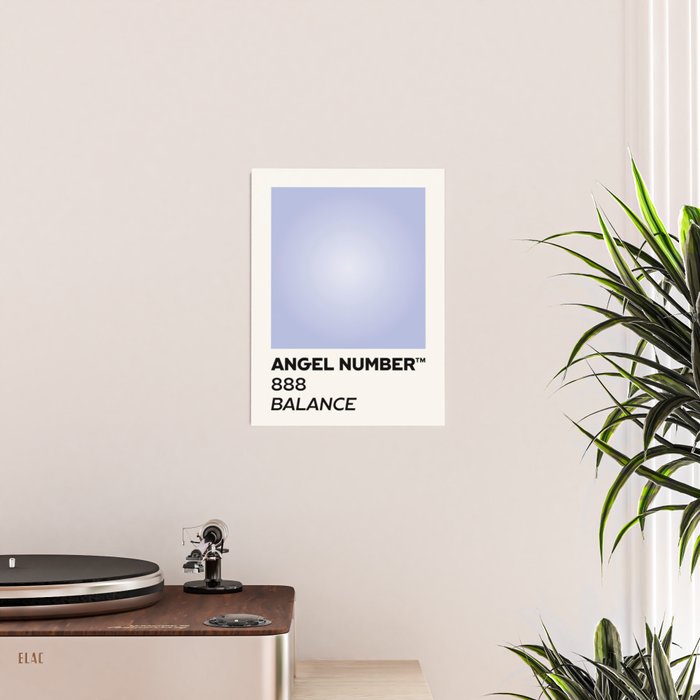 Angel number - 888 - balance Poster Gallery Image 2