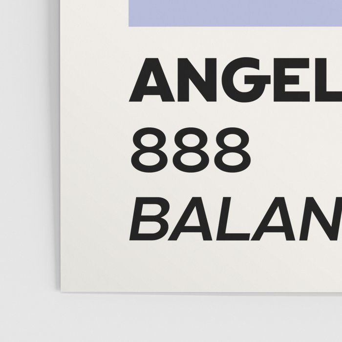 Angel number - 888 - balance Poster Gallery Image 3