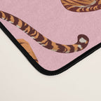 Tigers - Pink Desk Mat Gallery Image 4