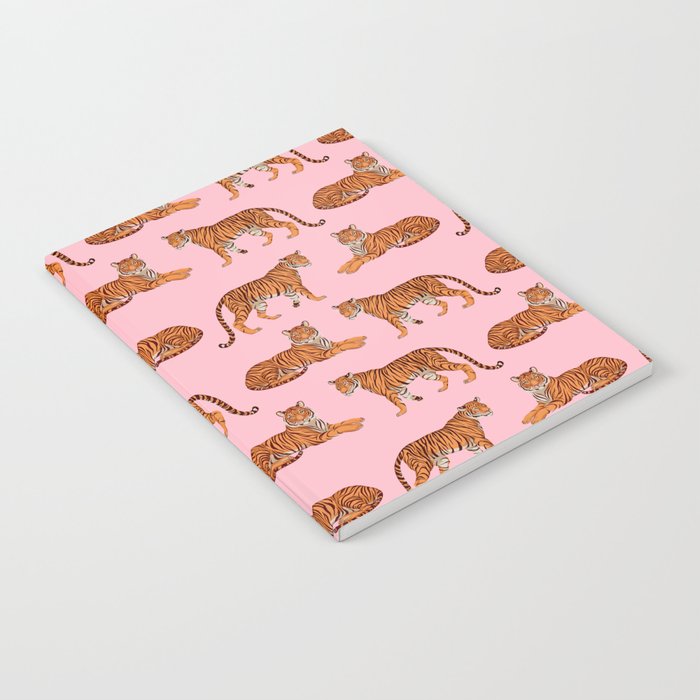 Tigers - Pink Notebook Gallery Image 1