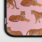 Tigers - Pink Laptop Sleeve Gallery Image 3