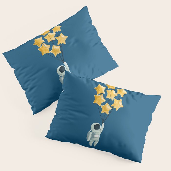 Astronaut's dream Pillow Sham Gallery Image 3