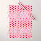 Y2K Cherries - Pink Pattern Miniature Wrapping Paper Gallery Image 1