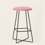 Y2K Cherries - Pink Pattern Miniature Stool Gallery Image 1