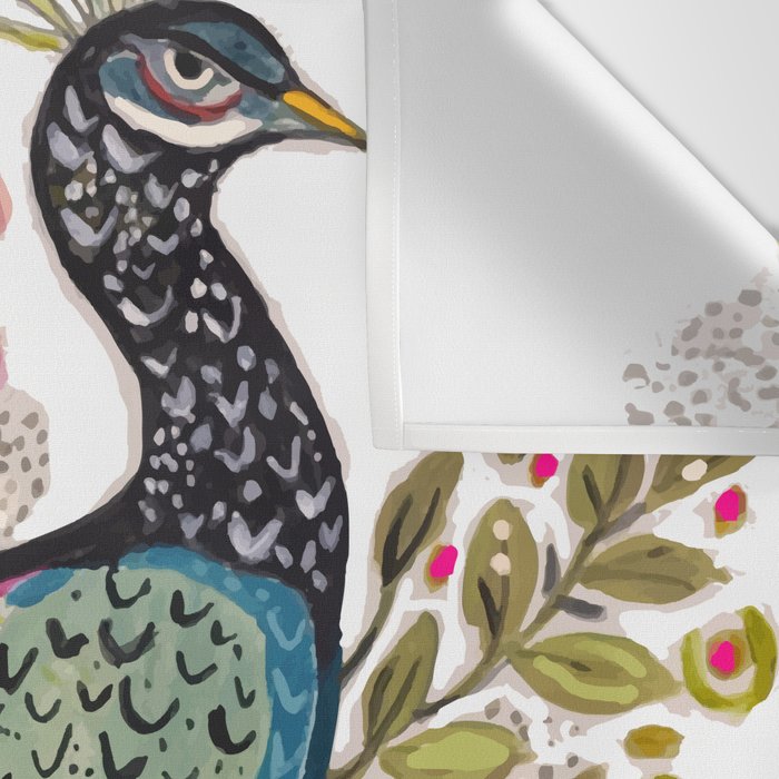 PEACOCK Wall Tapestry Gallery Image 3