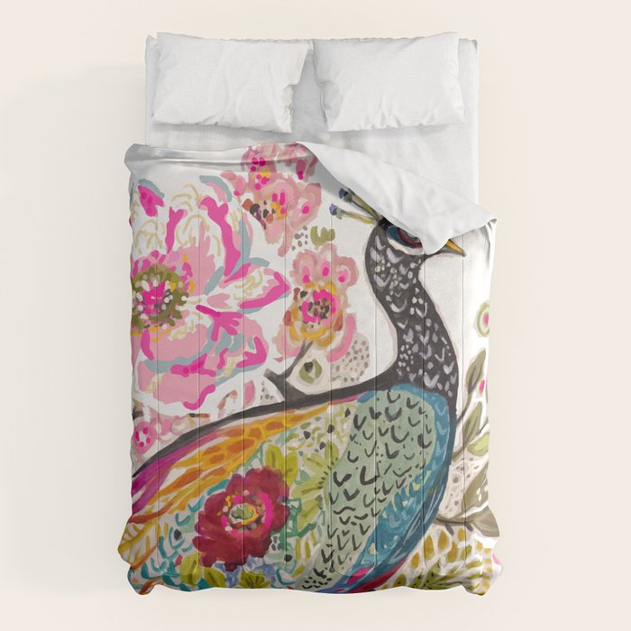 PEACOCK Comforter Gallery Image 1
