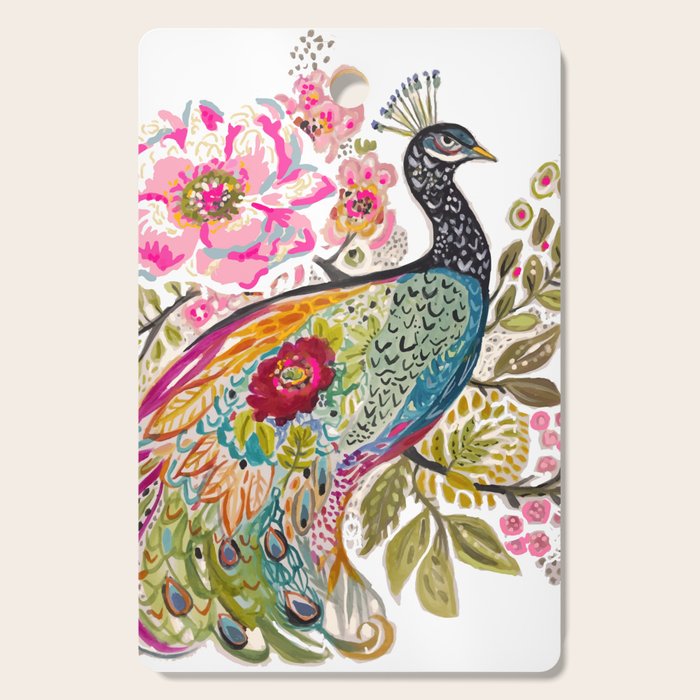 PEACOCK Cutting Board Gallery Image 1