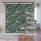 Dino Wall Mural Gallery Image 1