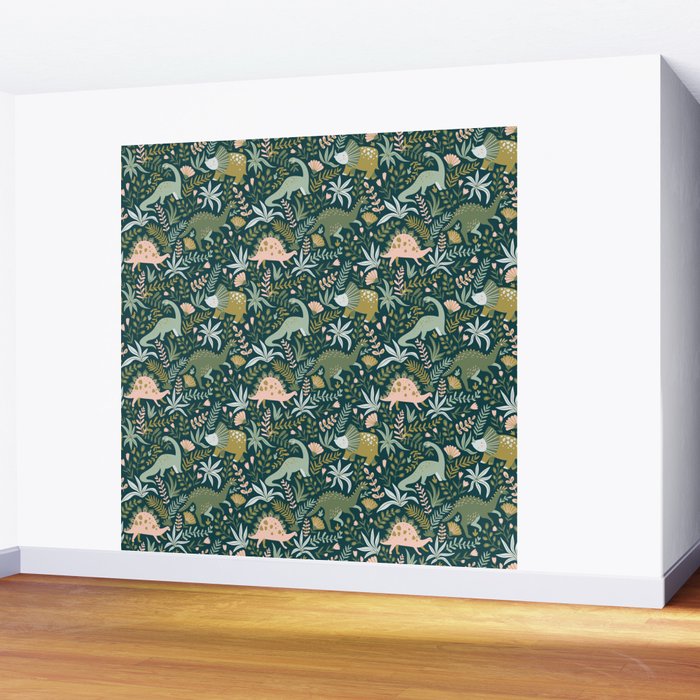 Dino Wall Mural Gallery Image 2