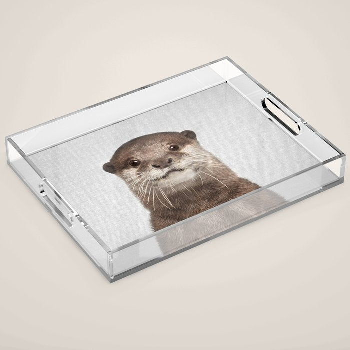 Otter - Colorful Acrylic Tray Gallery Image 1