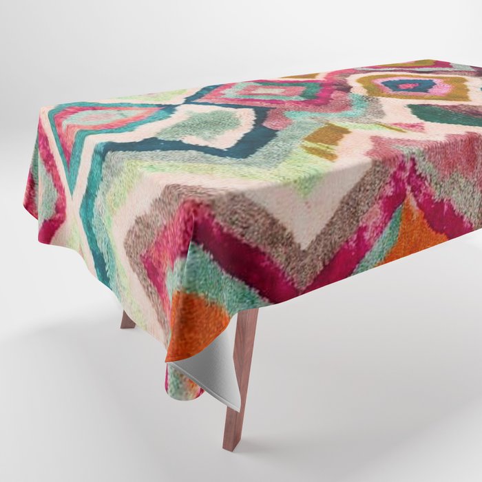 Multicolour Design Tablecloth Gallery Image 1