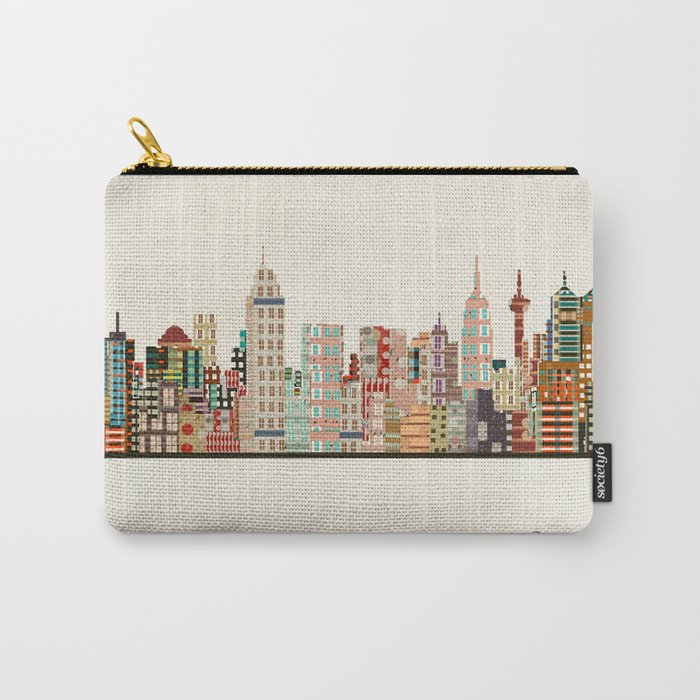 san antonio skyline Carry All Pouch Gallery Image 1