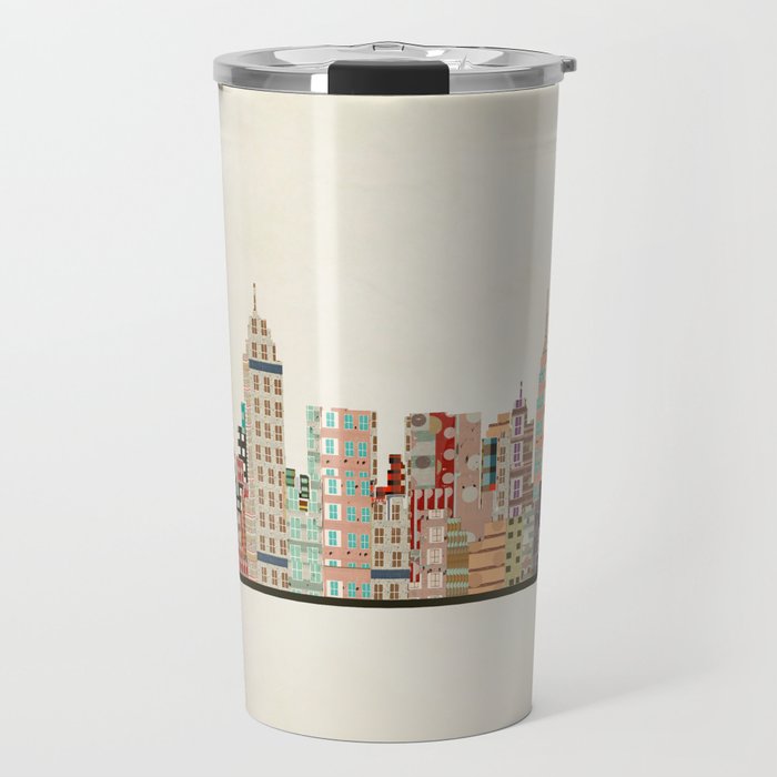 san antonio skyline Travel Mug Gallery Image 1
