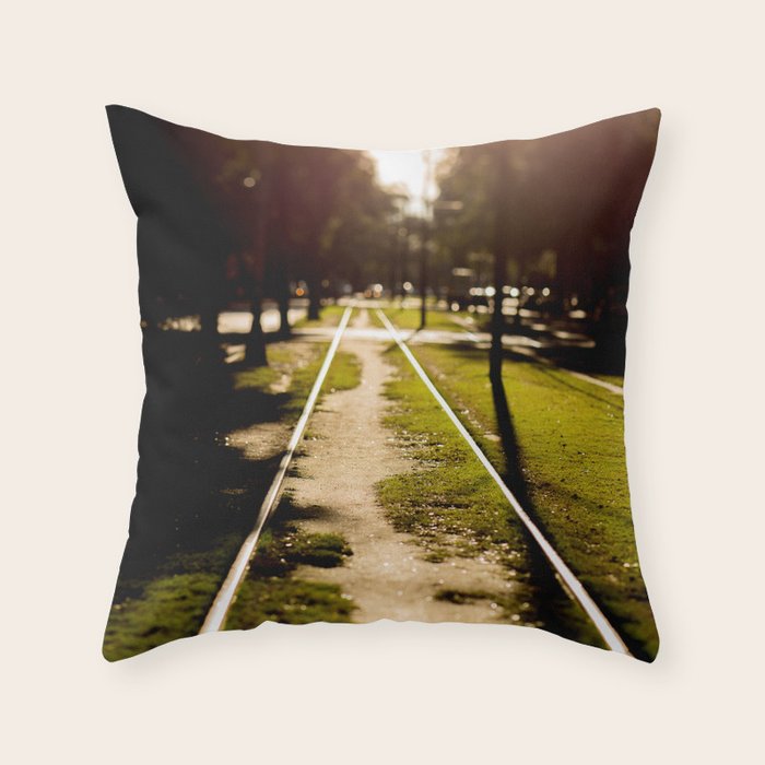 Neutral Ground Throw Pillow Gallery Image 6
