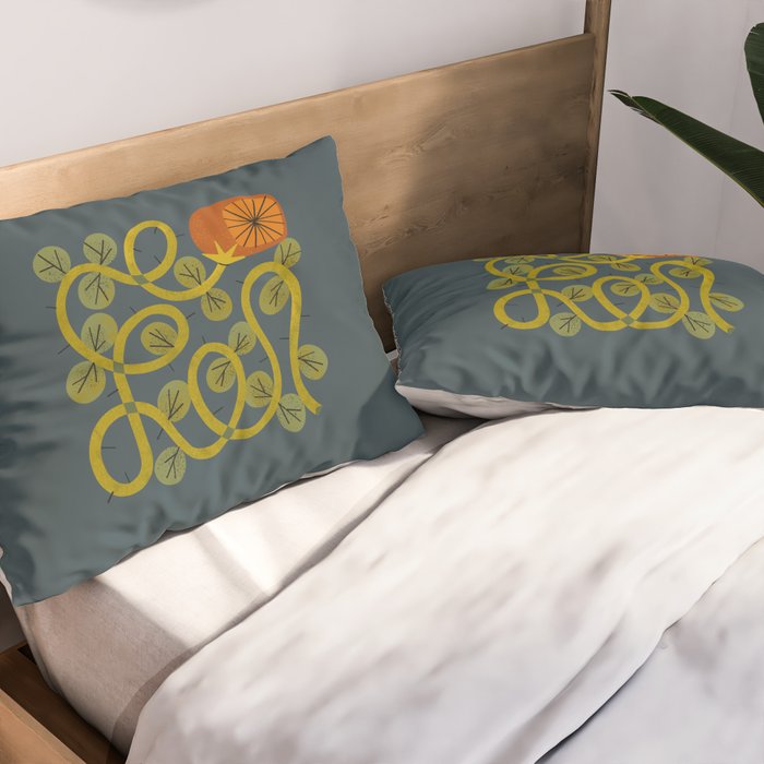Bramble Rose No. 2 Pillow Sham Gallery Image 2