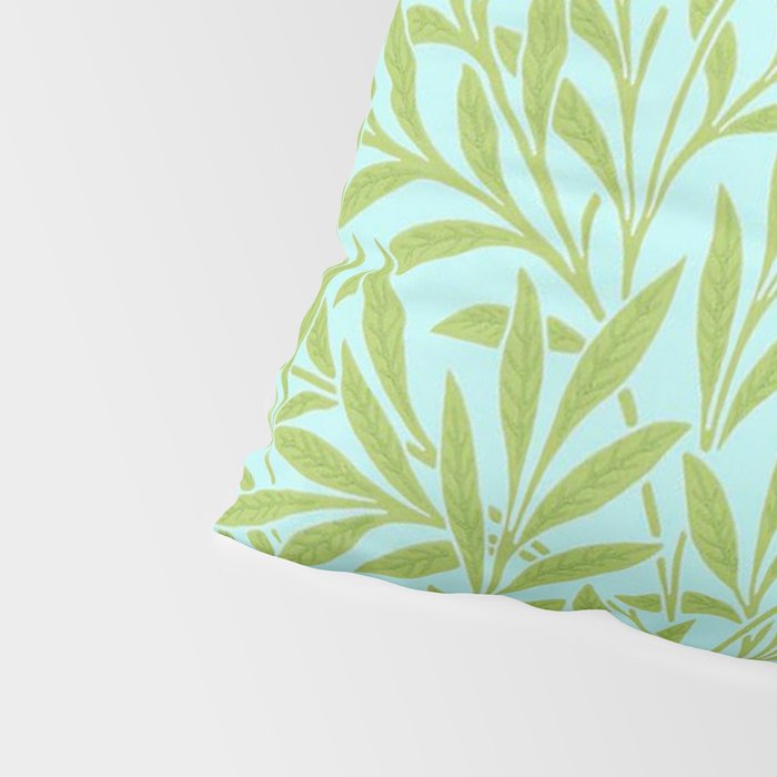William Morris Willow Sky Leaf Pillow Sham Gallery Image 4