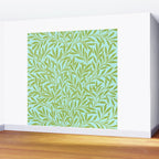 William Morris Willow Sky Leaf Wall Mural Gallery Image 2