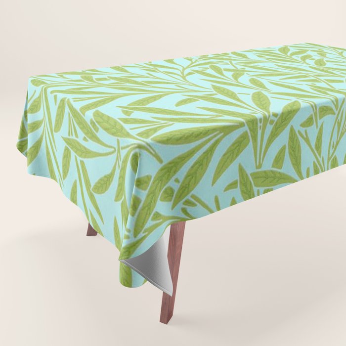 William Morris Willow Sky Leaf Tablecloth Gallery Image 1