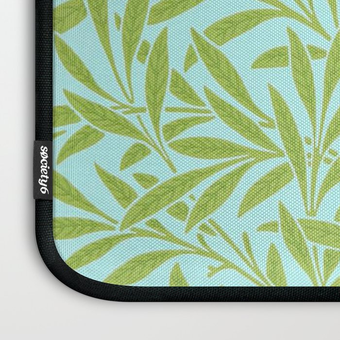 William Morris Willow Sky Leaf Laptop Sleeve Gallery Image 3