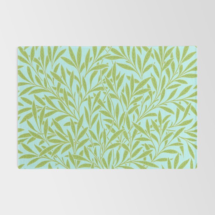 William Morris Willow Sky Leaf Rug Gallery Image 2