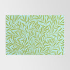 William Morris Willow Sky Leaf Rug Gallery Image 2