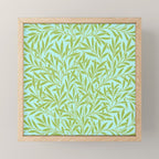 William Morris Willow Sky Leaf Mini Art Print Gallery Image 1