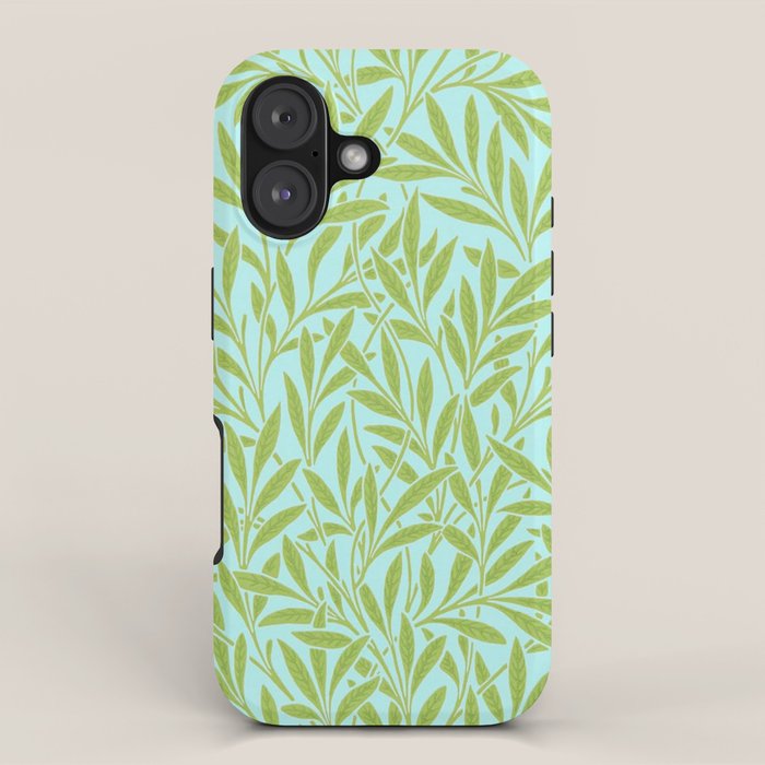 William Morris Willow Sky Leaf iPhone Case Gallery Image 1