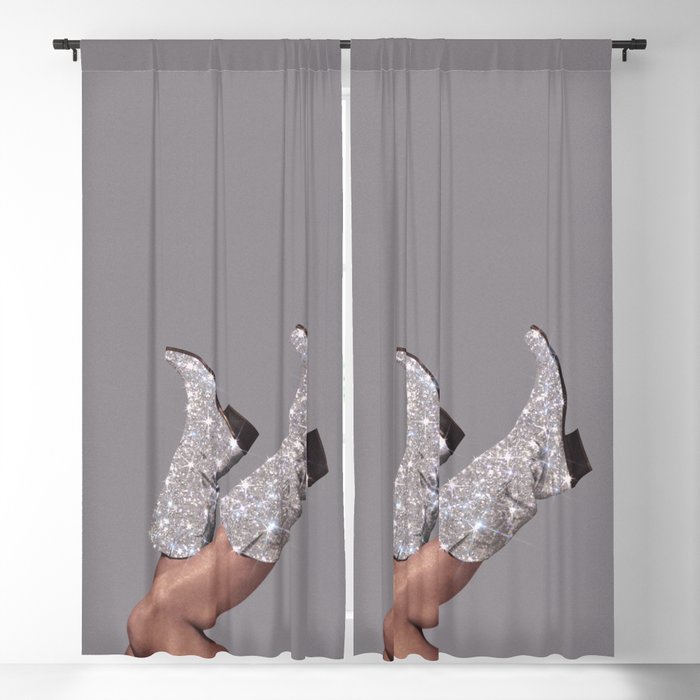 These Boots - Glitter After Hours Window Curtain Gallery Image 1