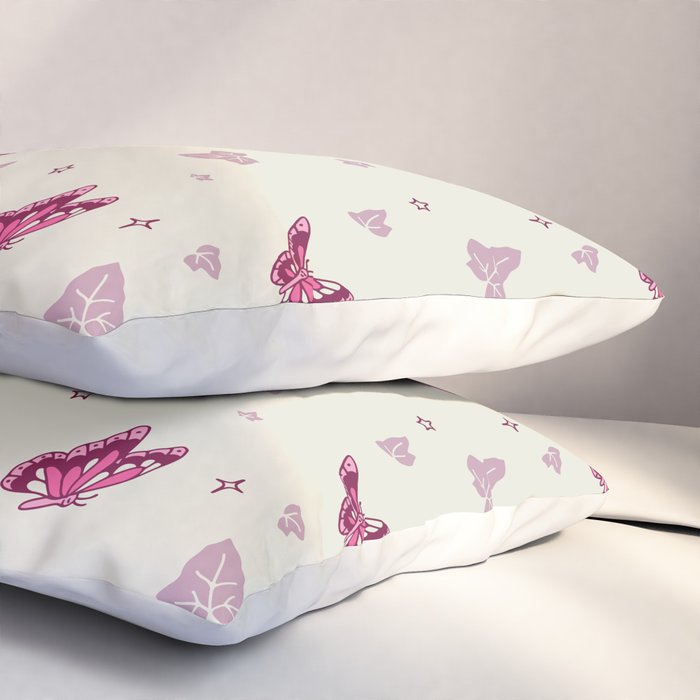 Red Ivy Pillow Sham Gallery Image 3