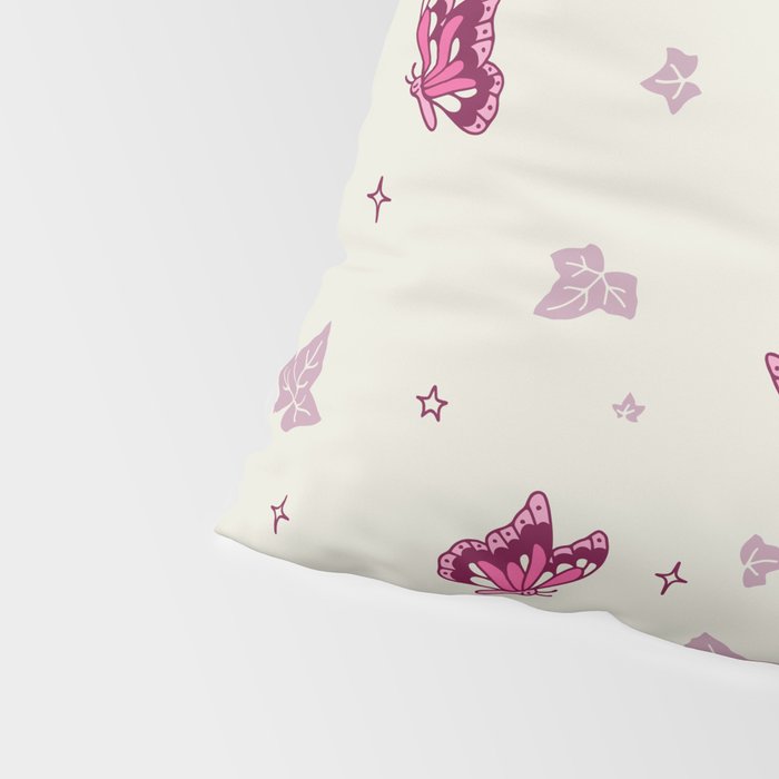 Red Ivy Pillow Sham Gallery Image 4