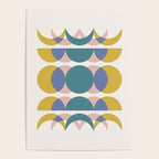 Moon Phases Abstract I Poster Gallery Image 4