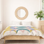 Moon Phases Abstract I Duvet Cover Gallery Image 3