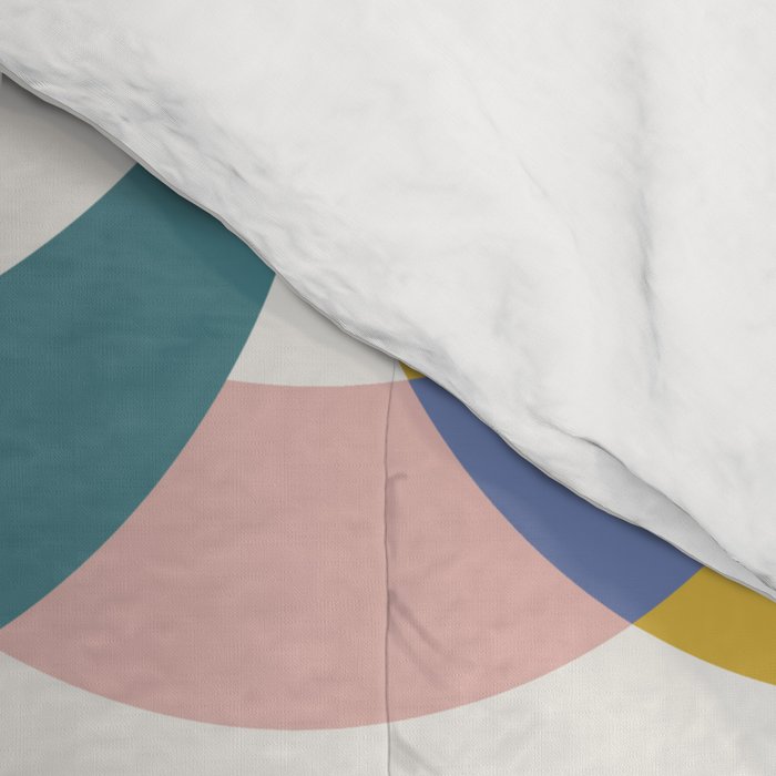 Moon Phases Abstract I Comforter Gallery Image 4