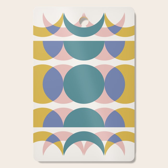 Moon Phases Abstract I Cutting Board Gallery Image 1